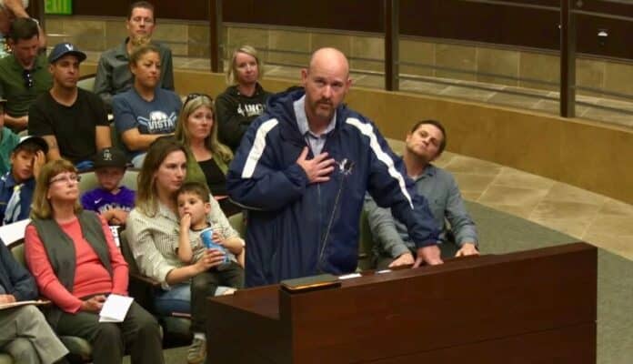 Jared Thompson, a Vista Little League board member