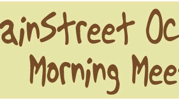 Main Street Oceanside April Morning Meeting Notes